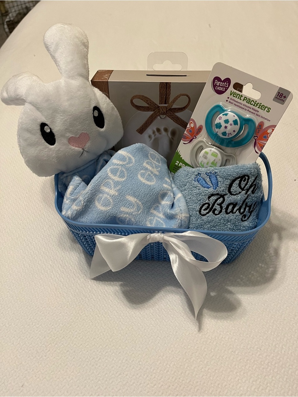 Personalized Blanket & Baby Gift Bundle